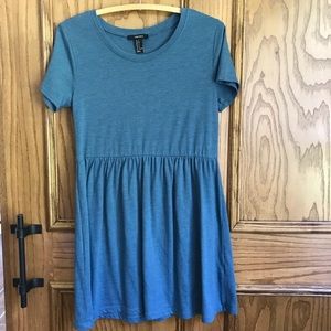 blue babydoll dress